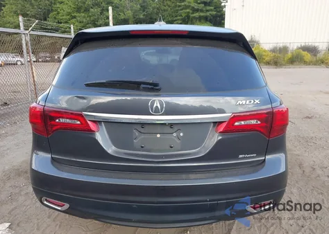 2014 Acura Mdx Technology Package from USA, damaged, VIN 5FRYD4H46EB042668